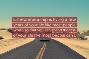 The Path to Entrepreneurship